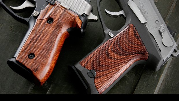 Hogue Wood Grips For Sig 226