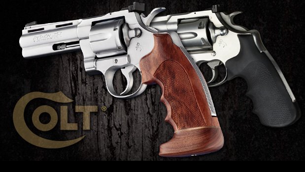 Python & Post-2020 Anaconda I Frame - Colt Grips - Handgun Grips ...