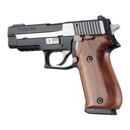 SIG P220 American DA/SA, DAK: Smooth Hardwood Grip - Pau Ferro