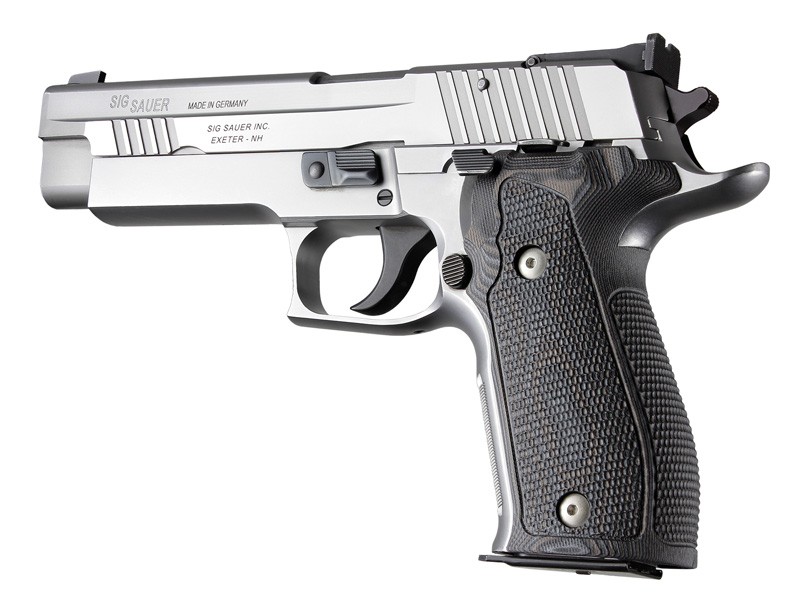SIG Sauer P226 DA/SA Allround Piranha Grip G10 - G-Mascus Black/Gray -  Extreme Series G10 - X-Series DA/SA Allround - P226 X-Series - P226 - SIG  SAUER Grips - Handgun Grips -