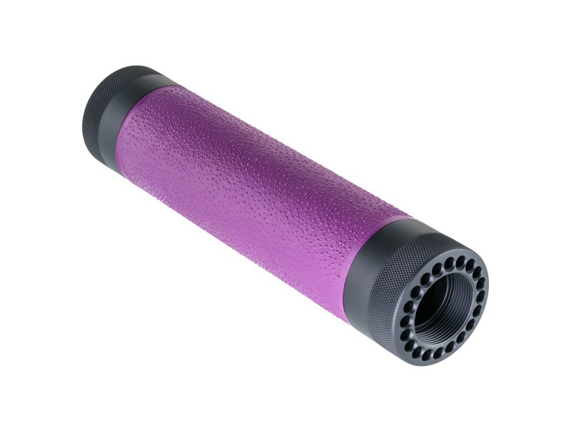 Ar 15 M16 Mid Length Overmolded Free Float Forend Purple