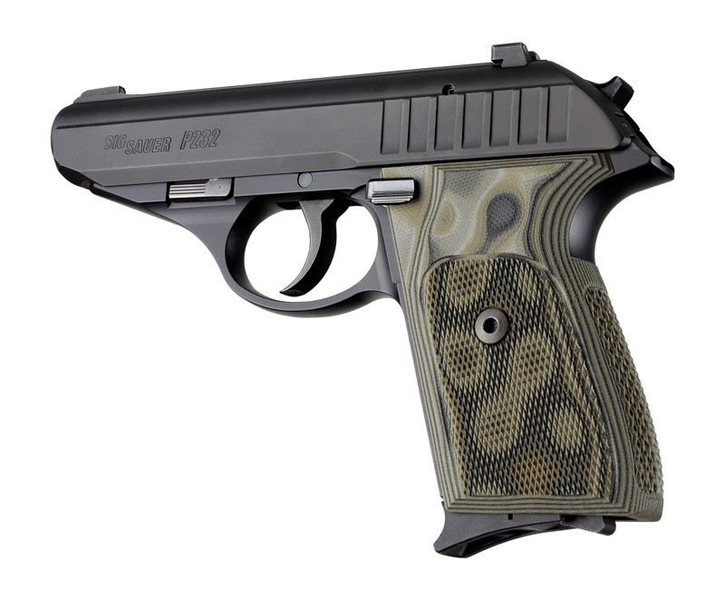 Sig Sauer P230 P232 Checkered G10 G Mascus Green Extreme Series G10