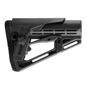 TS1 Tactical Stock with Polymer Cheek Rest (Mil-Spec) - Black