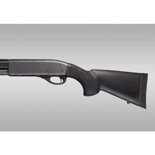 Remington 870 20 Gauge: Black OverMolded Shotgun Stock Kit with Forend - 12