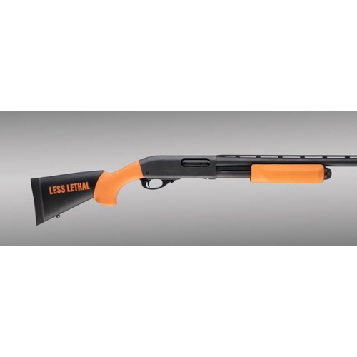 Remington 870 12 Gauge Less Lethal Orange OverMolded Shotgun Stock Kit  w/forend 12